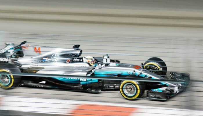 Mercedes formula 1 car